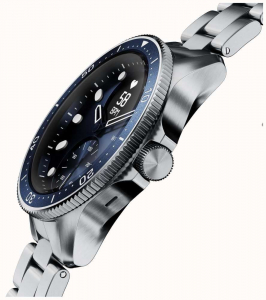 Withings ScanWatch Horizon 43mm aktivitásmérő óra kék (HWA09-model 7-All-Int)